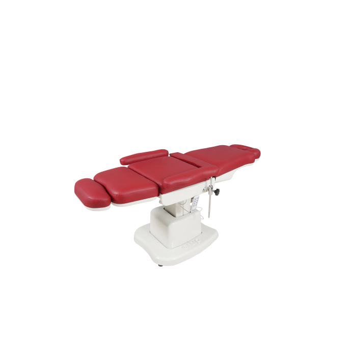 Elegance behandelstoel 4 motoren bordeaux