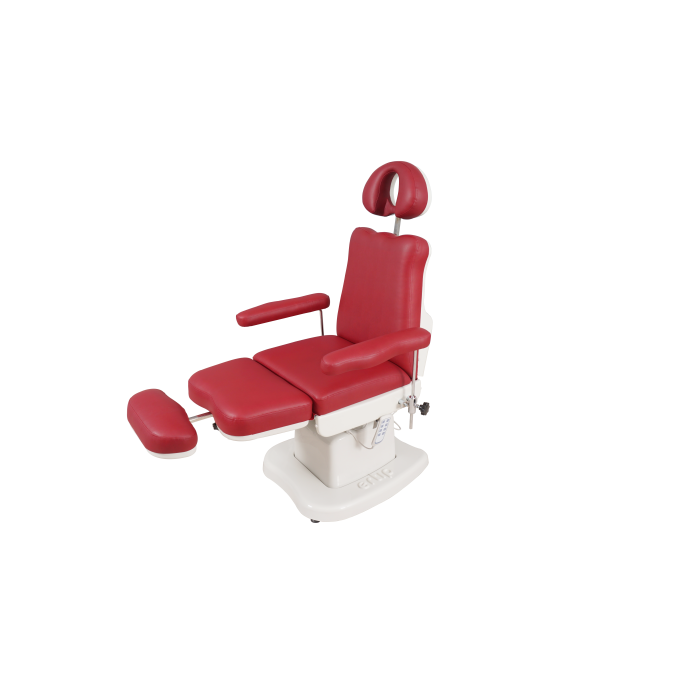 Elegance behandelstoel 4 motoren bordeaux