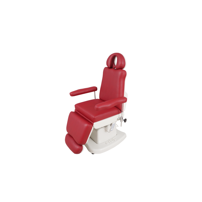 Elegance behandelstoel 4 motoren bordeaux