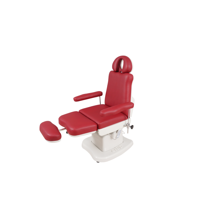 Elegance behandelstoel 4 motoren bordeaux