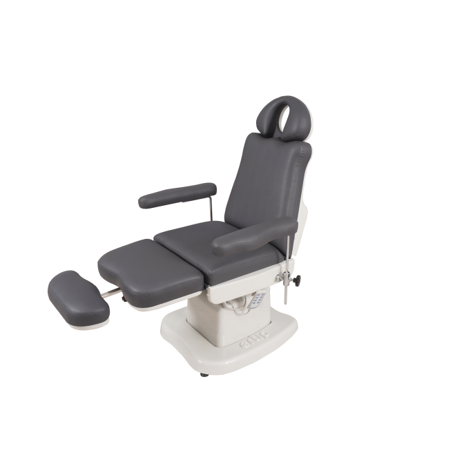 Elegance behandelstoel 4 motoren donkergrijs