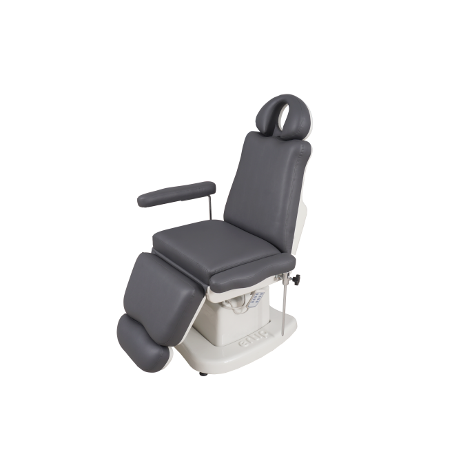 Elegance behandelstoel 4 motoren donkergrijs