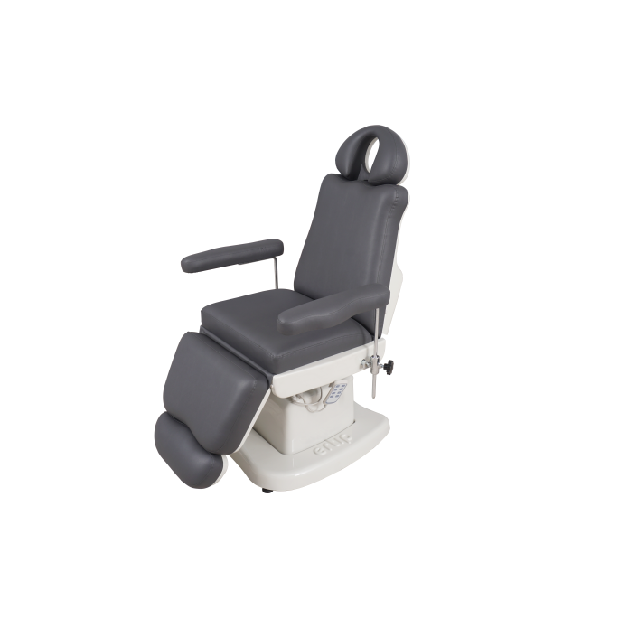 Elegance behandelstoel 4 motoren donkergrijs