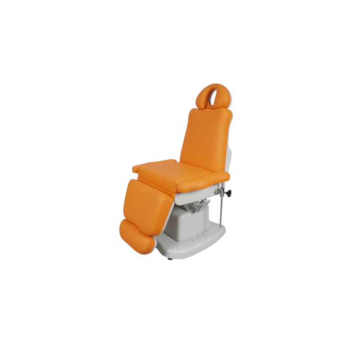 Elegance behandelstoel 4 motoren oranje