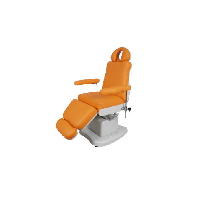 Elegance behandelstoel 4 motoren oranje