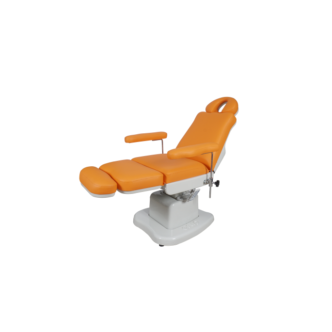 Elegance behandelstoel 4 motoren oranje