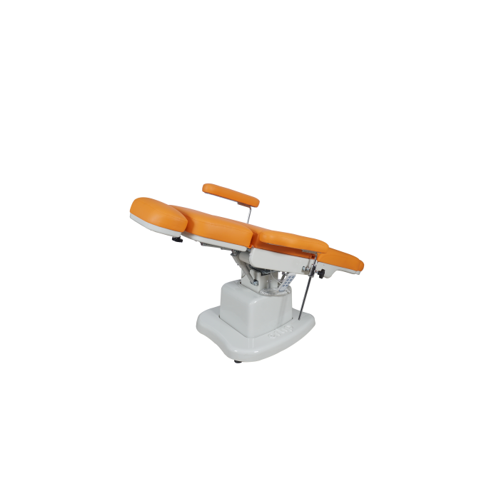 Elegance behandelstoel 4 motoren oranje