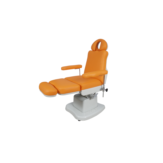 Elegance behandelstoel 4 motoren oranje