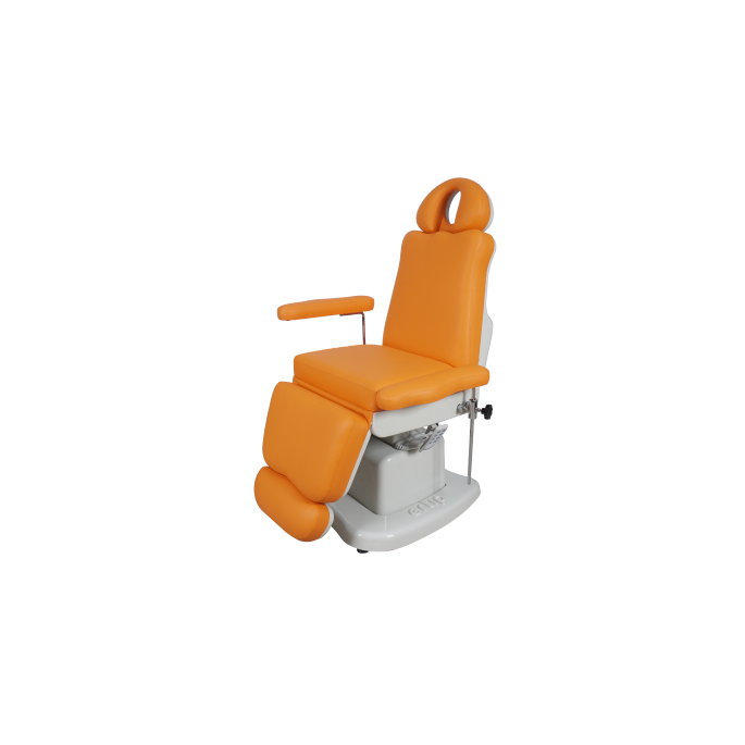 Elegance behandelstoel 4 motoren oranje