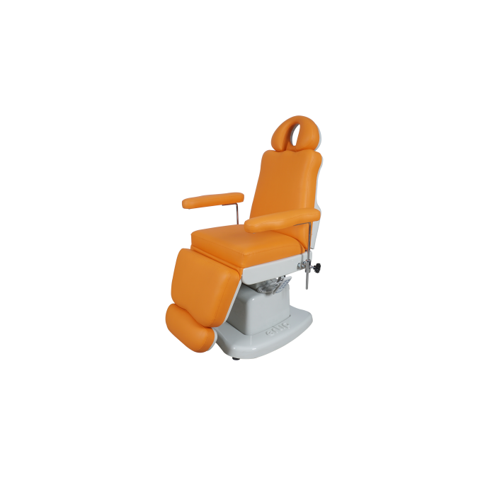 Elegance behandelstoel 4 motoren oranje