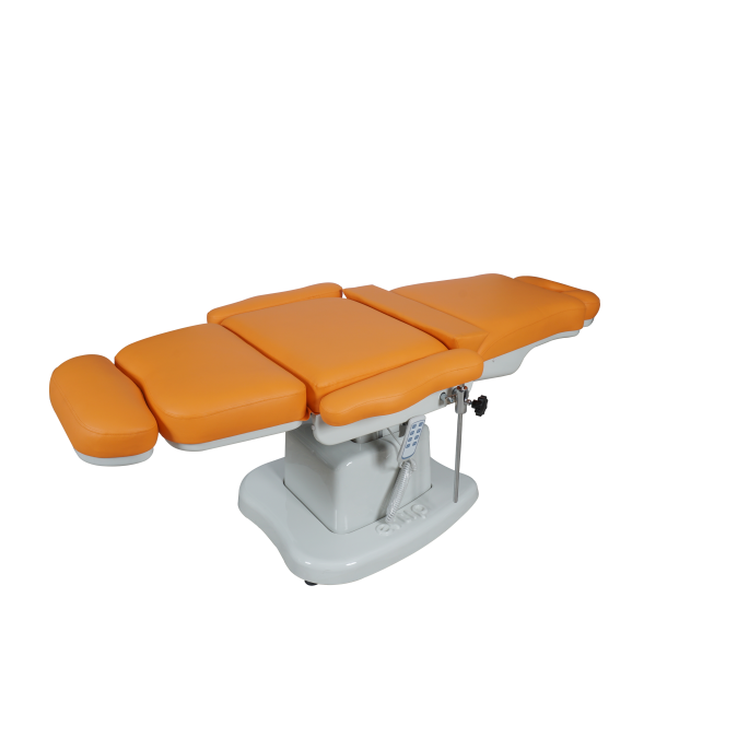 Elegance behandelstoel 4 motoren oranje