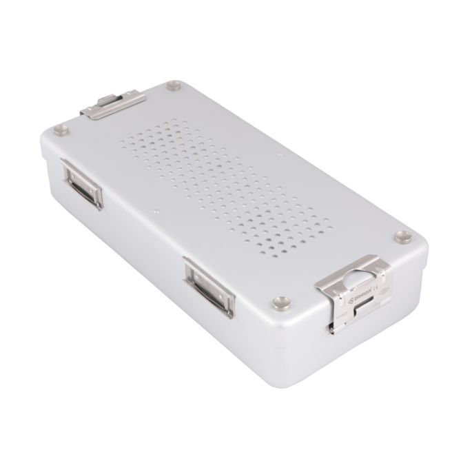 Bahadır sterilisatiecontainer 30 x 14 x 7 cm grijs