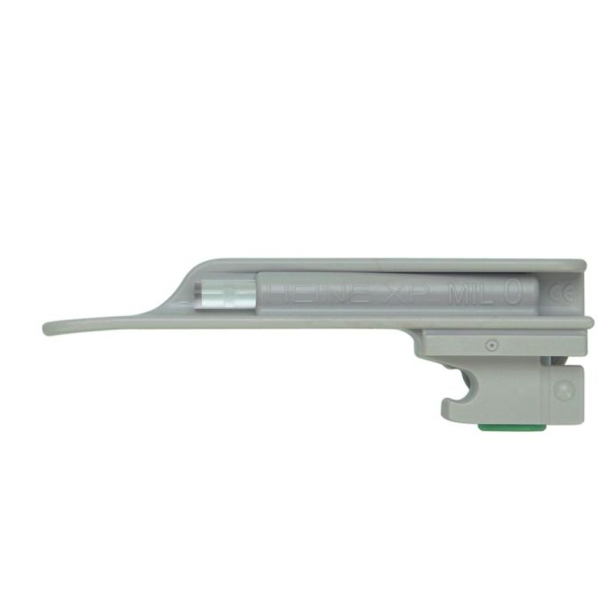 HEINE XP Miller wegwerp laryngoscoopblad maat 0, 80 mm totale lengte, 10 mm distale breedte, doos van 25 stuks