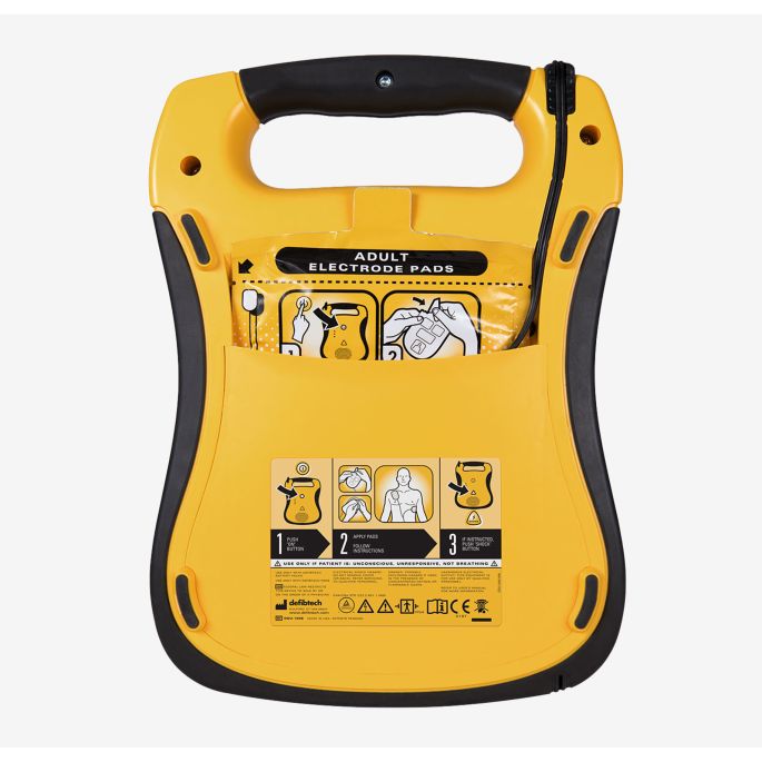 Defibtech Lifeline AUTO SG + wandkast tas safeset en sticker