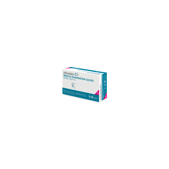 Hekamed Gloves Soft nitrile XL