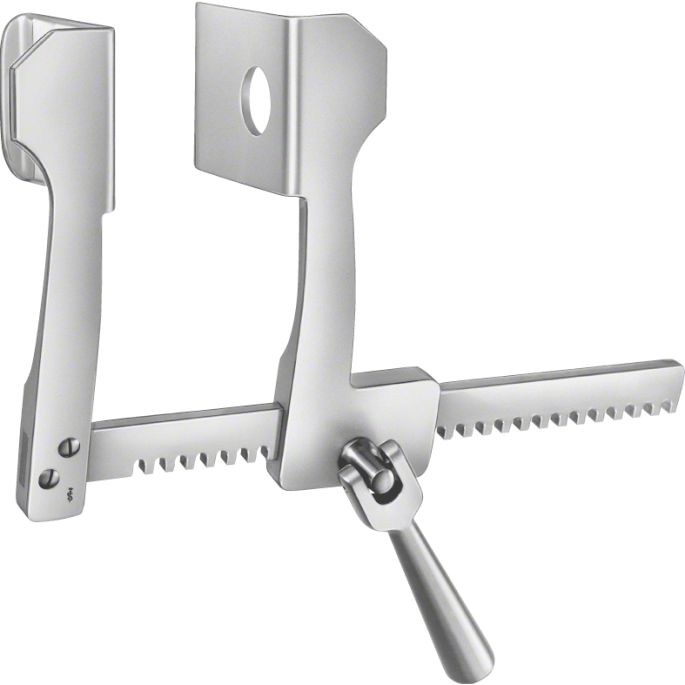 B.Braun Ribbenspreider Finocchietto Groot Aluminium FC044A