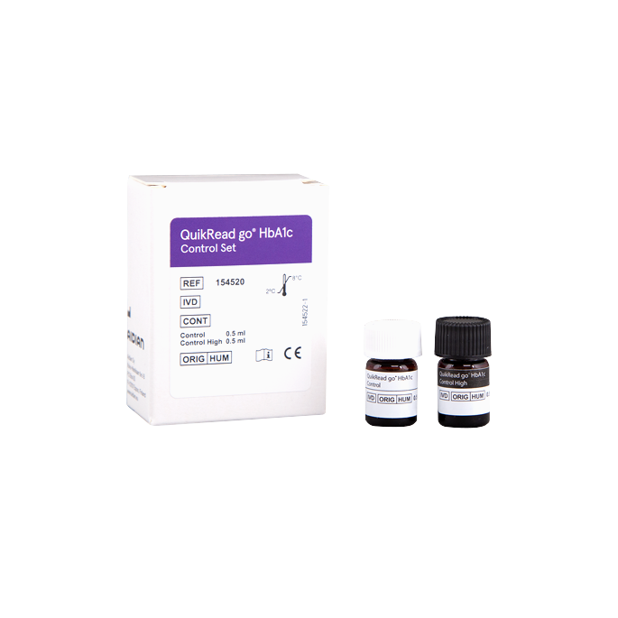 Aidian QuikRead go HbA1c control set (op aanvraag)