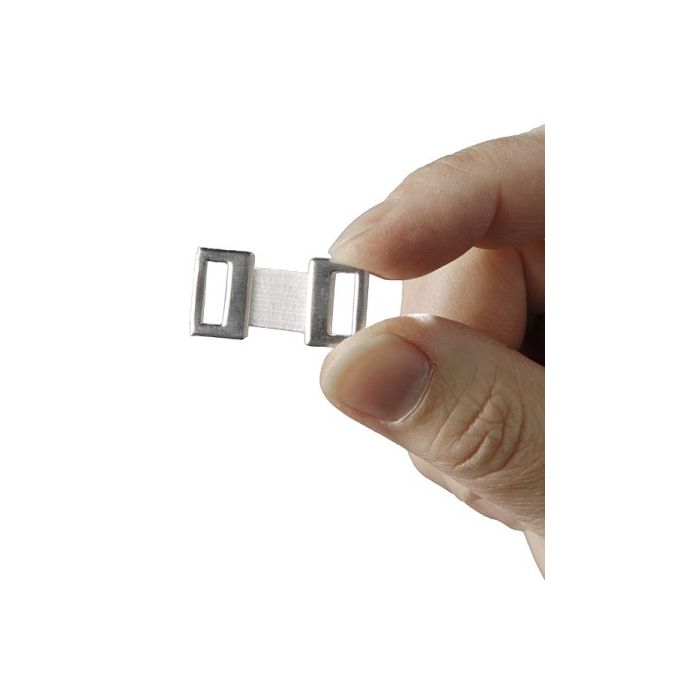 HEKA verbandklem 100 stuks per zak niet steriel, 100 stuks