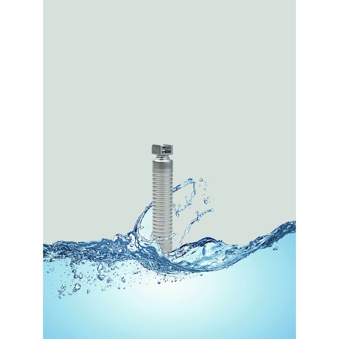 HEINE onderdop voor EasyClean LED laryngoscoophandvat (STANDARD formaat, 2 x C-batterij)