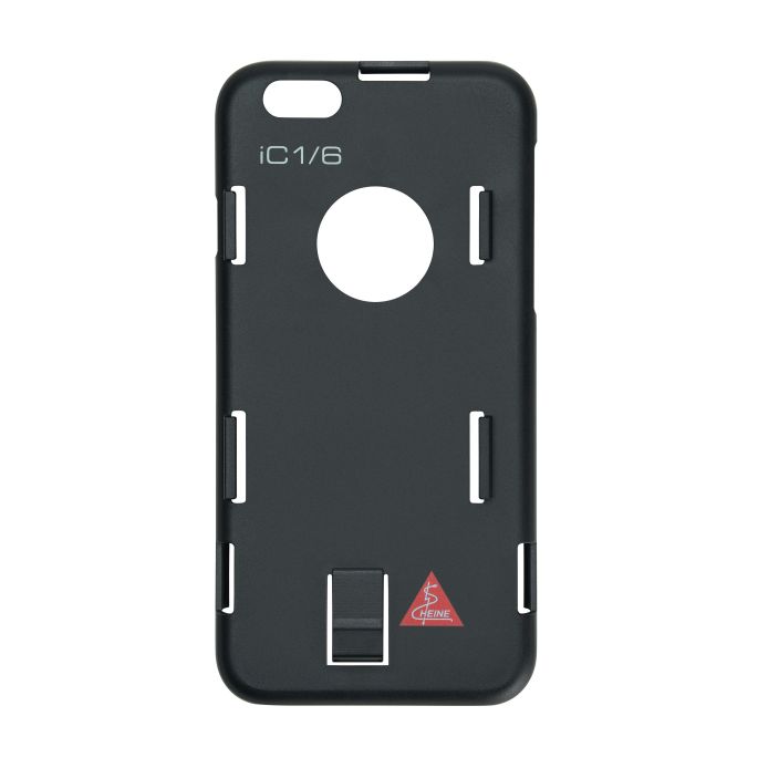 HEINE iC1 smartphone montagehoes (adapterschaal) iC1/6 voor Apple iPhone 6 en 6s, vervanging voor iC1 dermatoscoop