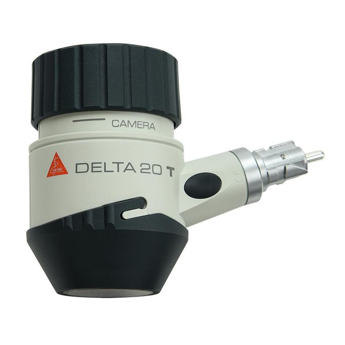 HEINE DELTA 20T dermatoscoop met contactplaat Ø 23 mm zonder schaalverdeling, alleen kop zonder handvat