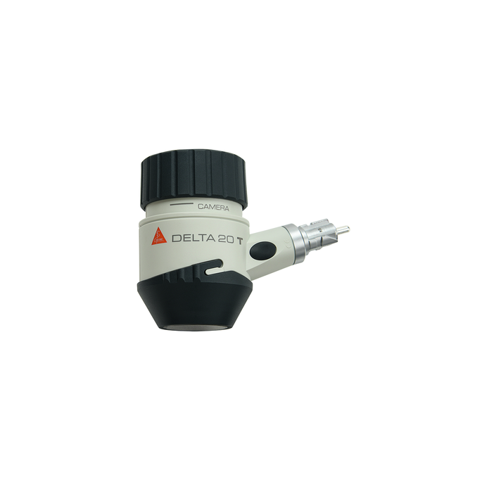 HEINE DELTA 20T dermatoscoop met contactplaat Ø 23 mm zonder schaalverdeling, alleen kop zonder handvat