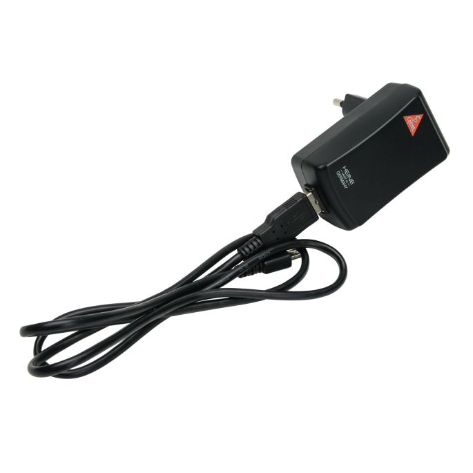 HEINE USB-kabel met E4-USB medisch goedgekeurde plug-in voeding voor BETA4 USB oplaadhandvat (X-000.99.303)