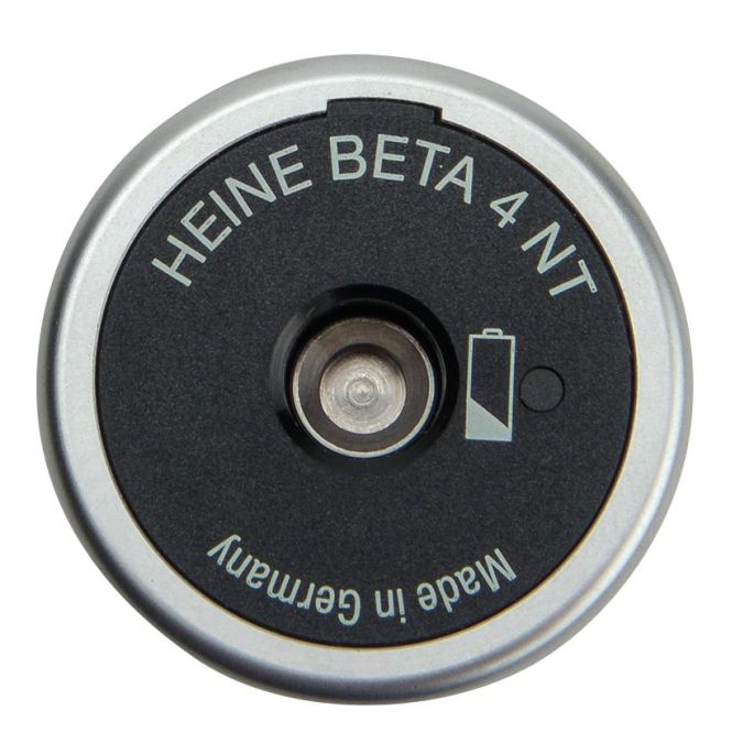 HEINE BETA4 NT oplaadhandvat bodem met NT4-laadcontacten en laadstatusindicator, voor Li-ion-accu X-007.99.383 (X-002.99.394)