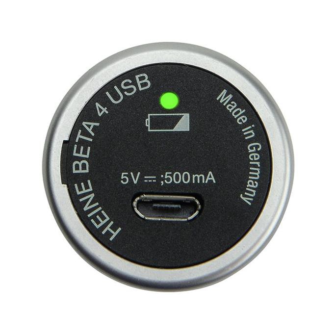 HEINE BETA4 USB oplaadhandvat bodem met USB-laadingang en galvanische scheidings­module, voor Li-ion-accu X-007.99.383 (X-002.99.395)