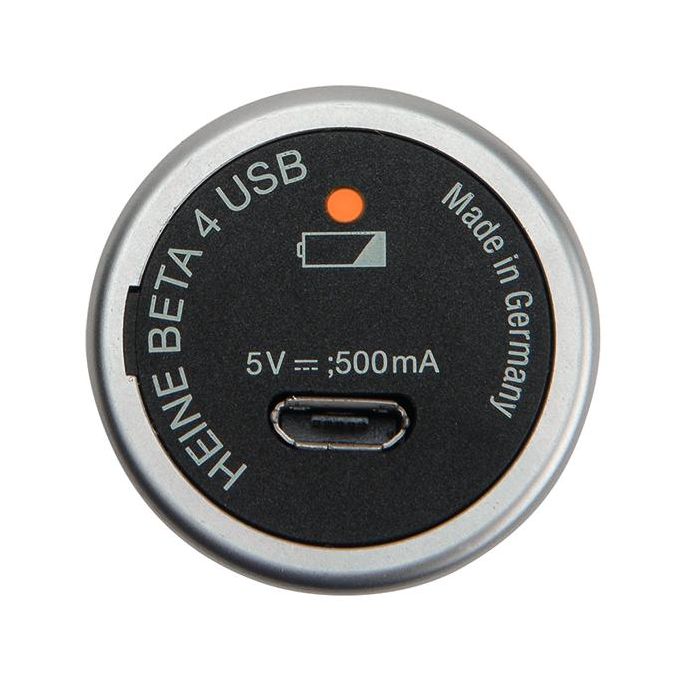 HEINE BETA4 USB oplaadhandvat bodem met USB-laadingang en galvanische scheidings­module, voor Li-ion-accu X-007.99.383 (X-002.99.395)