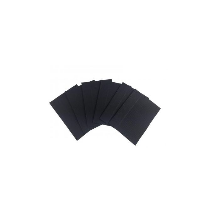 Beschermdoeken zwart, 500 stuks