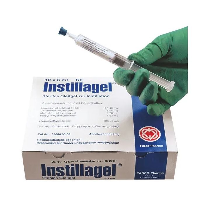 Instillagel katheterglijmiddel 6 ml, 10 stuks