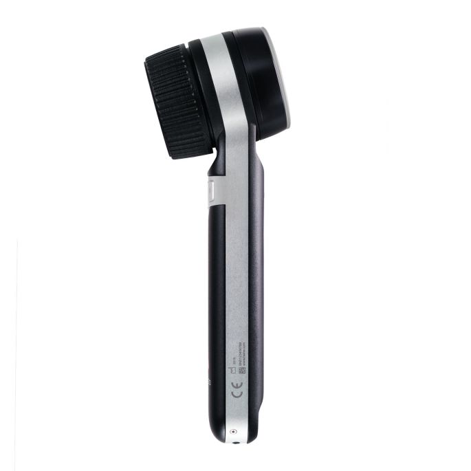 HEINE DELTA 30 dermatoscoop met contactplaat met schaalverdeling, USB-kabel, netadapter en harde koffer