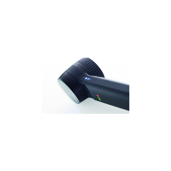 HEINE DELTA 30 PRO dermatoscoop met contactplaat met schaalverdeling, USB-C voeding en harde koffer