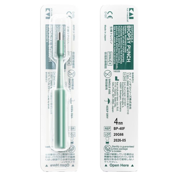 KAI Biopsy Punch 1 mm, 20 stuks
