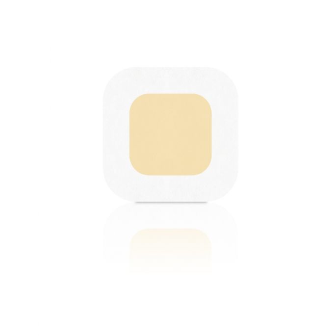 Kliniderm Hydrocolloïd Border hydrocolloïdverband met kleefrand 7 x 7 cm, 5 stuks