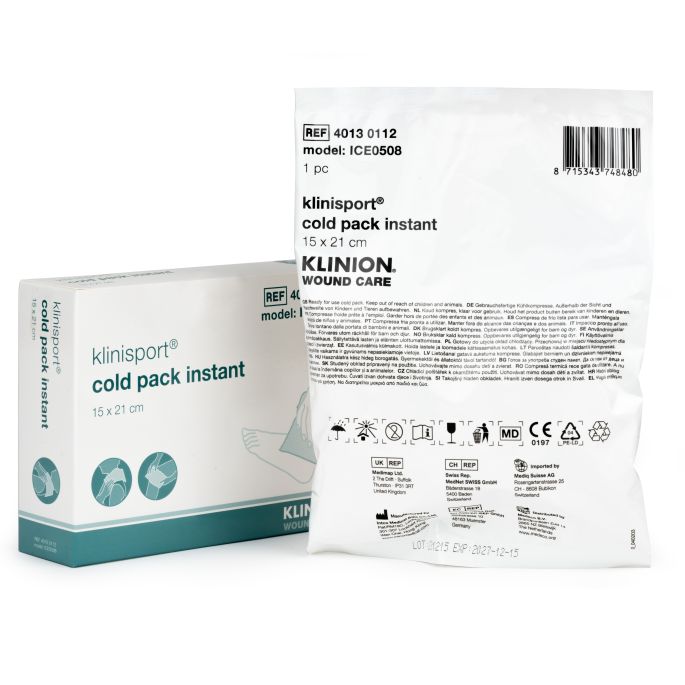 Klinisport instant coldpack 15 x 21 cm
