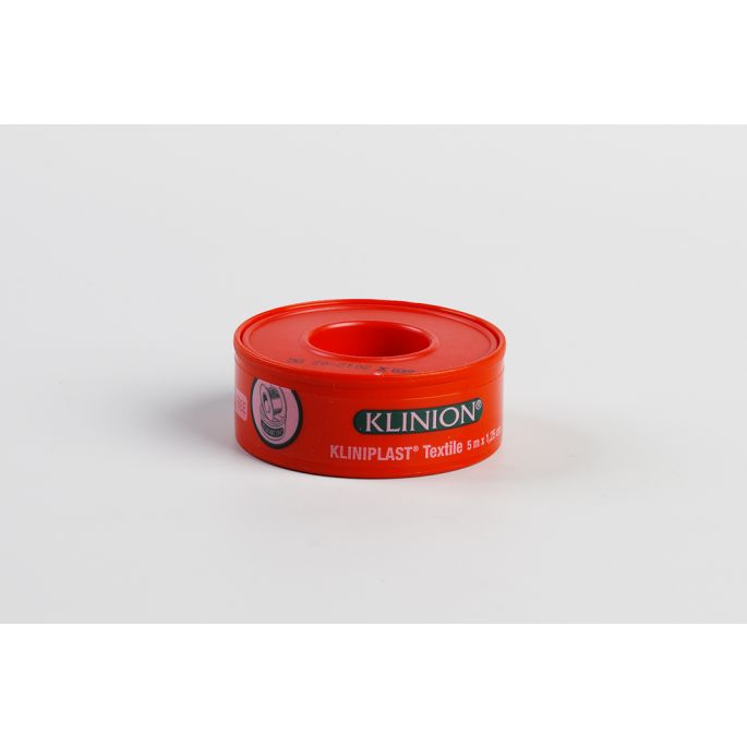 Klinion Kliniplast textiele hechtpleister 5 m x 1,25 cm