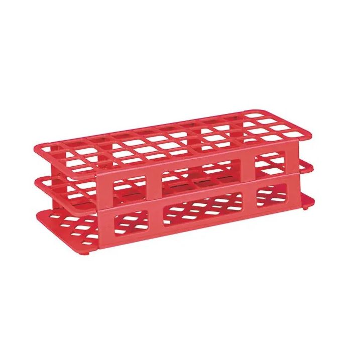 Kartell universeelstandaard monsterbuisjes PP 24 gaten 30 mm, rood, 5 stuks