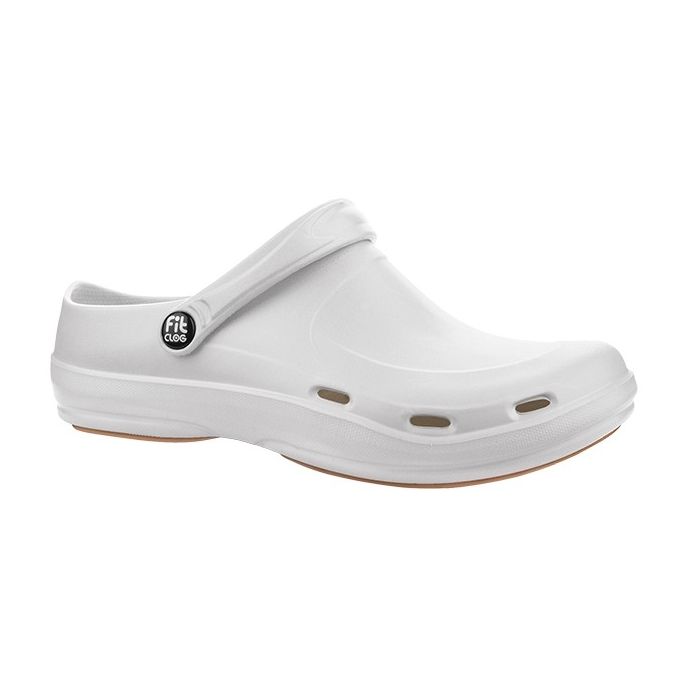 FitClog Basic werkclog, maat 41, wit