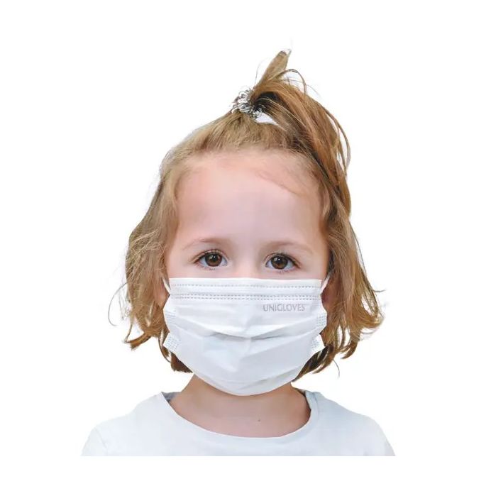 Profil Plus eenmalig OP-mondmasker klein, wit, 50 stuks