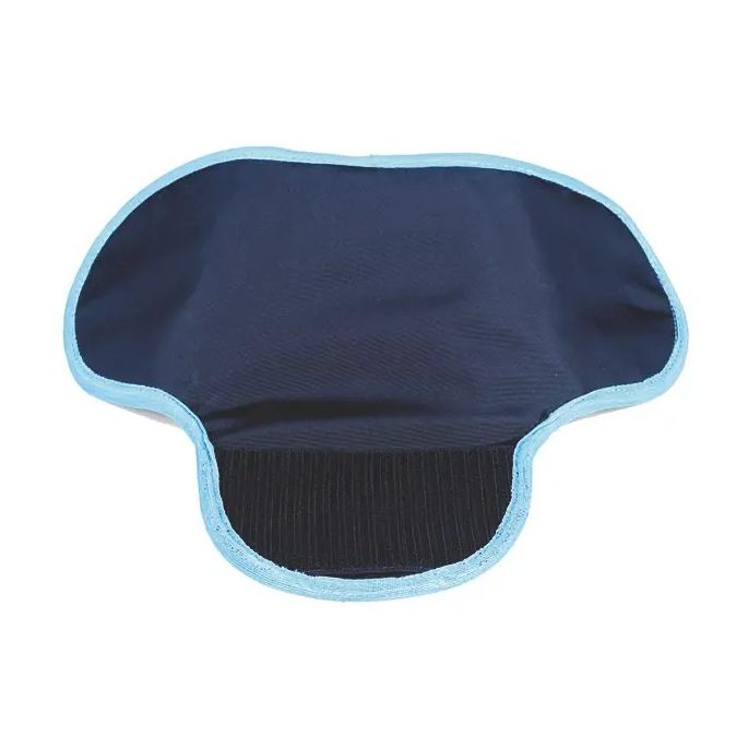 Gonadenbescherming, blauw, flexibel, 1 mm Pb, maat large