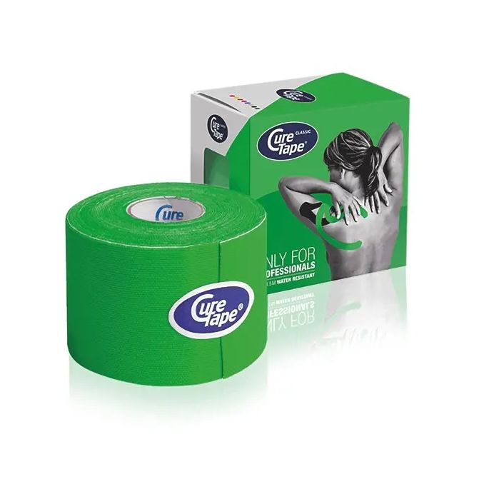 Curetape Classic, 5 m x 5 cm, kleur groen