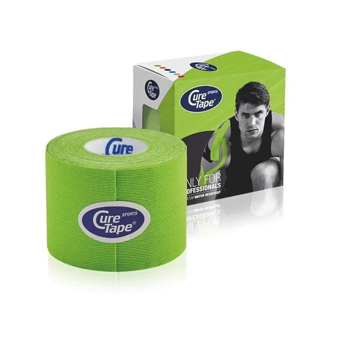 Curetape Sports, limegroen, 5 cm x 5 m (2102)