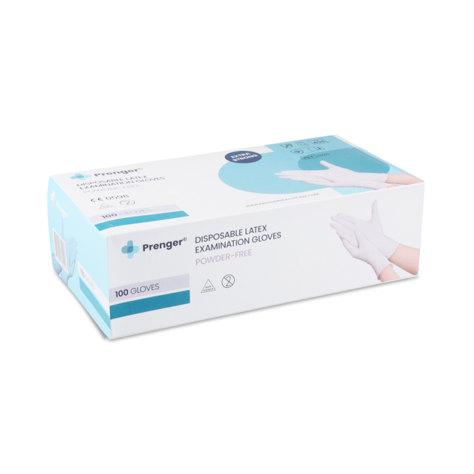 Prenger Latex Handschoenen L, 100 stuks