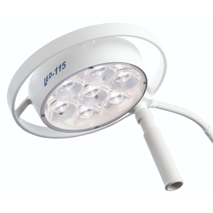 Dr. Mach LED 115 C, met rail-klem 35 mm