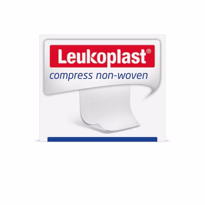 Leukoplast steriel kompres non-woven 6-laags, 10 x 10 cm, 75 stuks