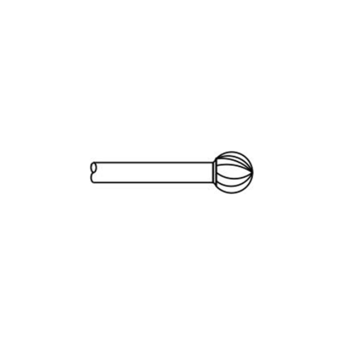 Geribbelde bal 4 mm, M-4B-G1
