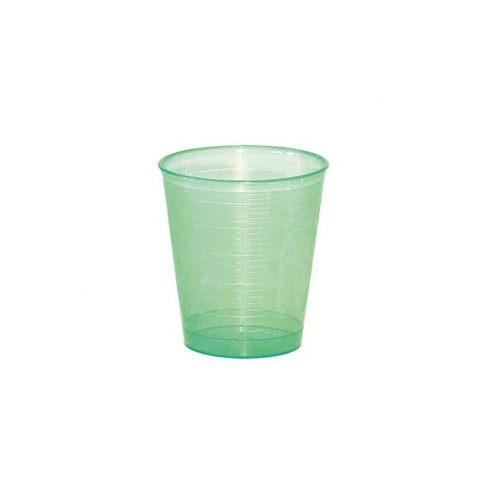 Medicijn inname bekers groen, 30 ml, 3750 stuks