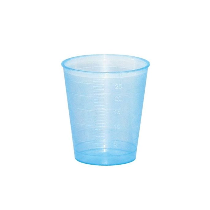 Medicijn inname bekers blauw 30 ml, 3750 stuks